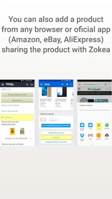 Zokea, the best tool for price tracking android App screenshot 2