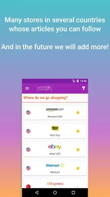 Zokea, the best tool for price tracking android App screenshot 5